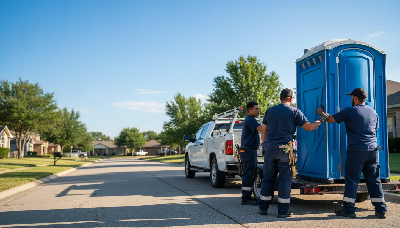 Portable Toilet Rental in Poteau, OK near me
